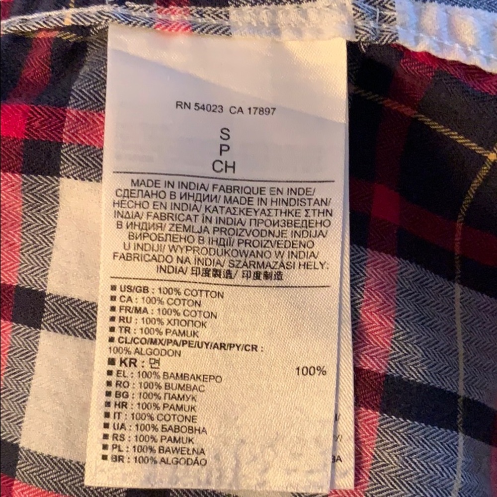 Banana Republic Long Sleeve Plaid Shirt - Picture 5 of 7